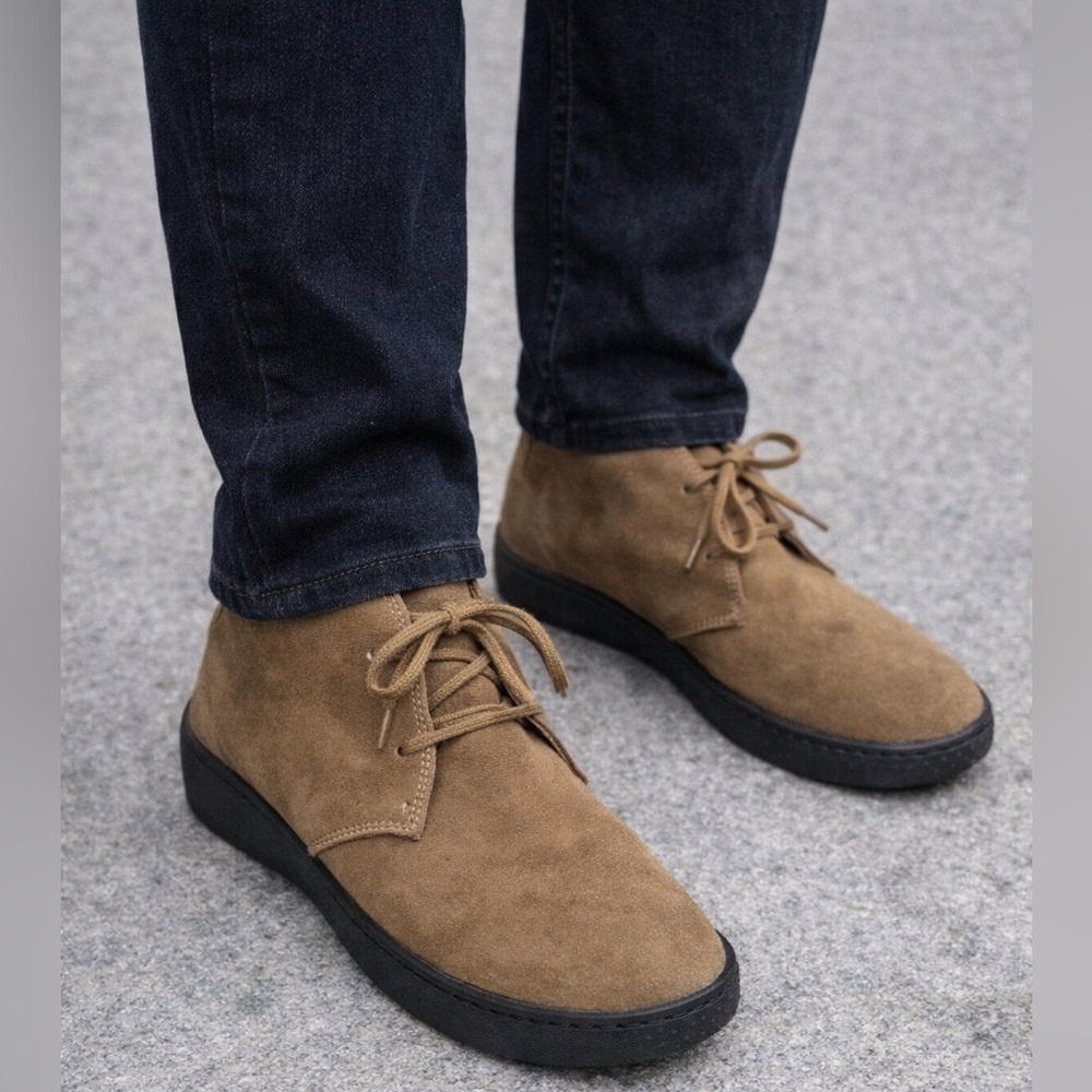 J.Crew Desert Suede Italian
Leather Men's Boots size 7.5